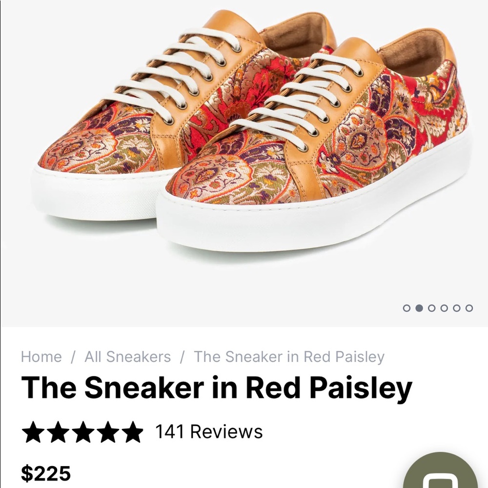 Like new Taft Sneakers in Paisley